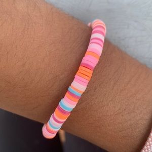 handmade cut preppy bracelet!